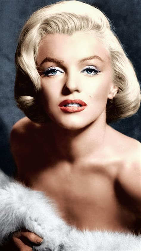 Marilyn💋 By Frank Powolny1952 Colorized Image Marilyn Monroe Portrait Marilyn Monroe