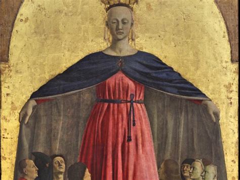 The Virgin Of Mercy In Milan