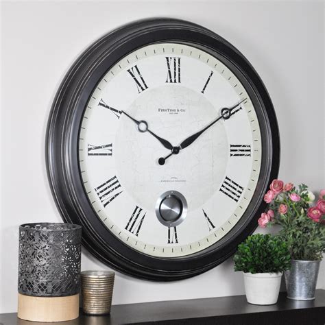Firstime And Co® Adair Wall Clock Oil Rubbed Bronze 24 In Walmart