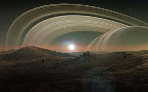 La Première Carte De Titan La Plus Grande Lune De Saturne Saturns
