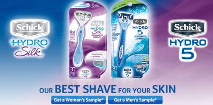 Am already user of schick hydro. Free Sample of Schick Hydro Razors for Men and Women