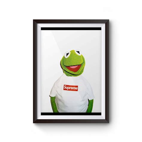 Supreme Kermit Poster