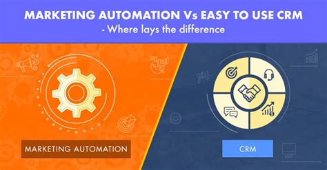 Marketing Automation And Easy To Use Crm Where Lays The Difference