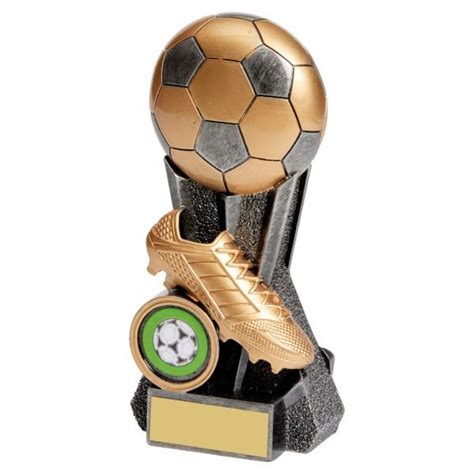 Football Bootball Trophy2 15cms Trophies By Onlinetrophies