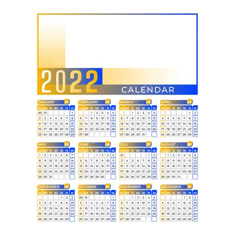 Image Frame Vector Hd Images Calendar 2022 With Image Photo Frame
