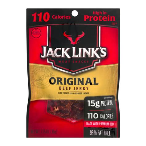 Save On Jack Links Meat Snacks Beef Jerky Original Order Online