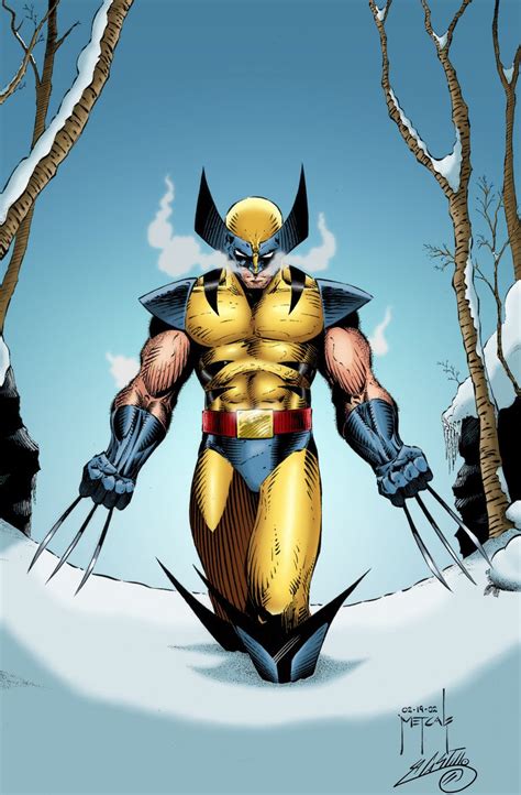Wolverine On The Snow By Swave18 On Deviantart Wolverine Artwork