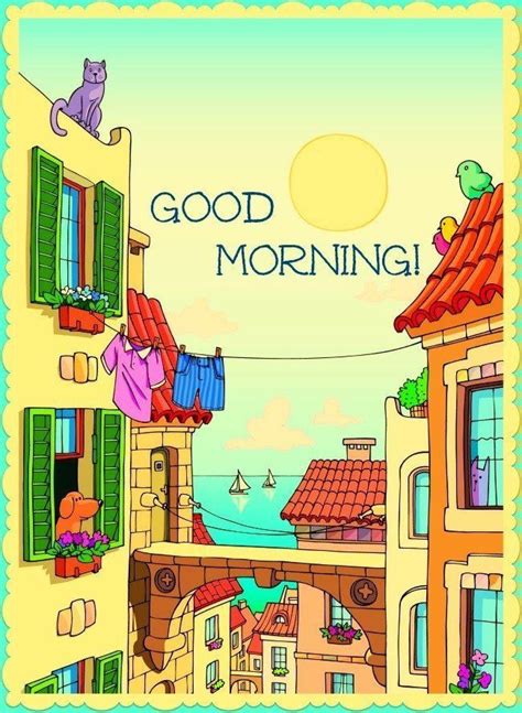 Cartoon Good Morning Morning Good Morning Morning Quotes Good Morning