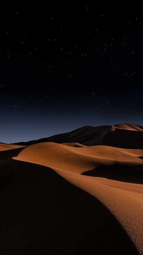 Night Desert Dunes Iphone Iphone Iphone Hd Phone Wallpaper Peakpx