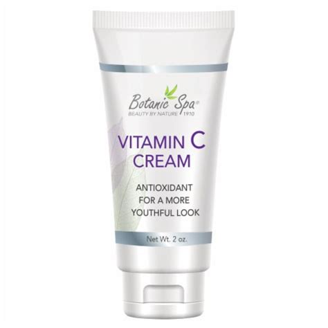 Botanic Spa Vitamin C Cream Wrinkle Cream 2 Oz Fred Meyer