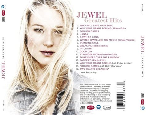 Jewel Greatest Hits America Dvd