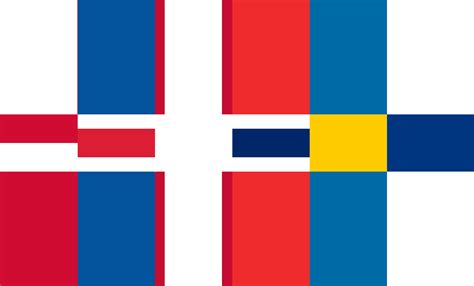 East Asian Flags In The Style Of Nordic Flags Vexillology 0e5