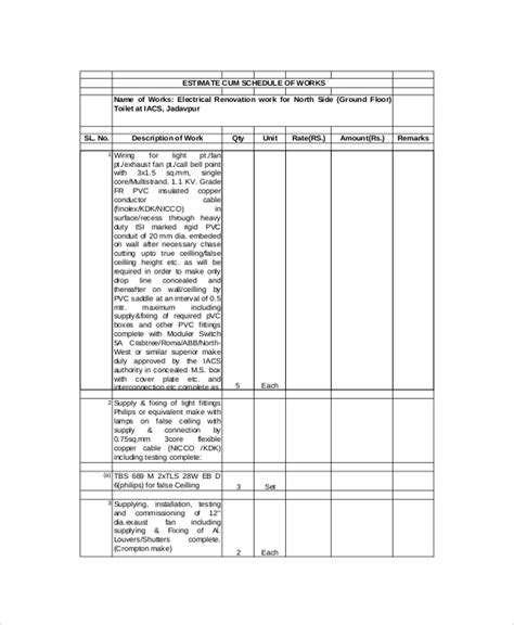 For those intending to renovate soon, it pays to know where the pain points lie. FREE 12+ Sample Work Schedules in PDF | MS Word | Excel