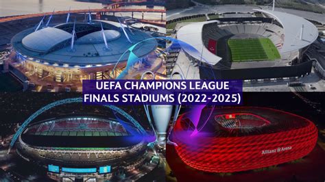 UEFA Champions League Finals Stadiums 2022 2025 TFC Stadiums