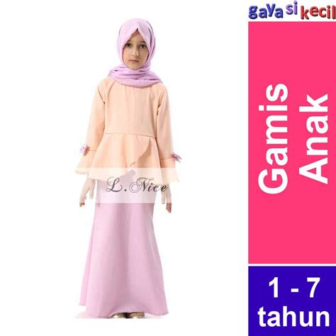 Model Baju Gamis Anak Kecil Perempuan Ragam Muslim