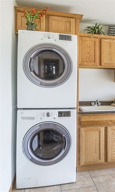 Enclosed Stacked Washer and Dryer | Build your dream home, Rochester ...