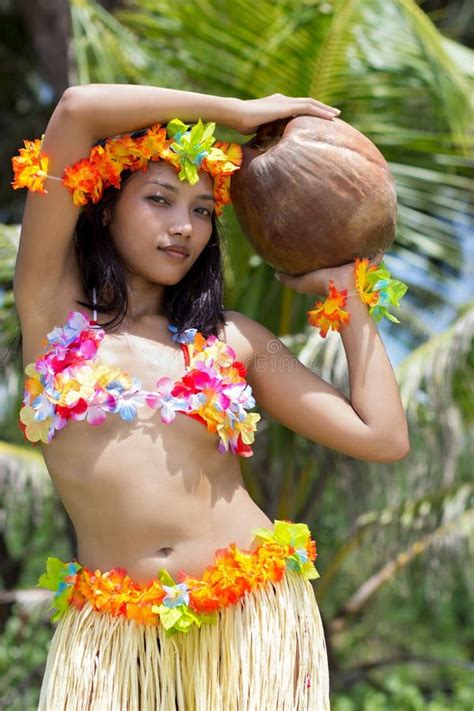 Hawaii Hula Dancer Stock Image Image Of Attractive Hand