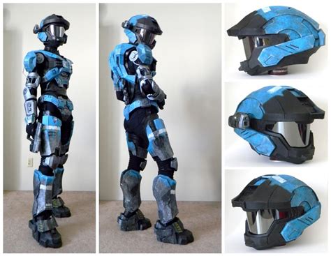 Kat Armor Build With Custom Undersuit Halo Cosplay Lolita Cosplay