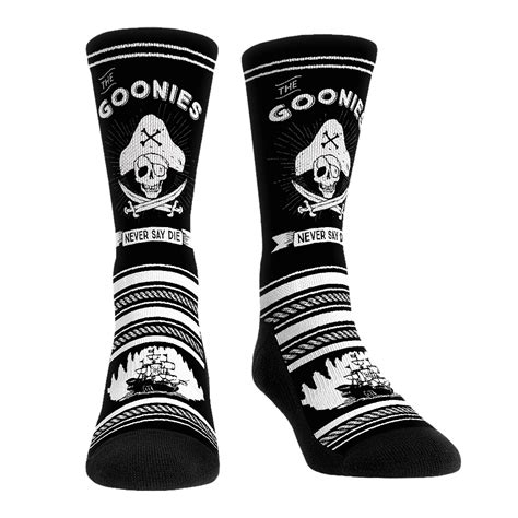 The Goonies Socks Never Say Die Rock Em Socks