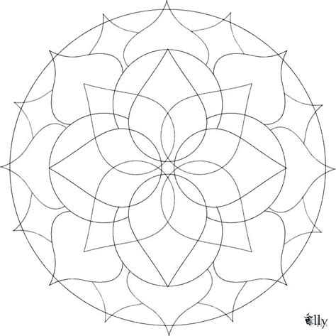 Cross Mandala Coloring Pages At Getdrawings Free Download