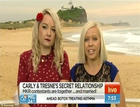 My Kitchen Rules Carly And Tresne Feared They Would Be Treated Differently For Being Gay