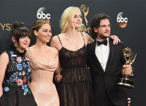 Game Of Thrones Cast At The Emmys 2016 Popsugar Entertainment