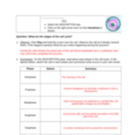 Calorimetry lab gizmo download or read online ebook calorimetry lab gizmo explore learning answer key in pdf format from the best user guide database. Cell Division Gizmo Answer Key Page 4