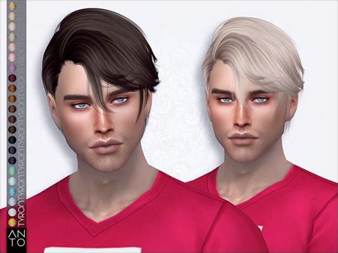 Anto Tyron Hairstyle Sims Hair Sims 4 Hair Male Sims 4