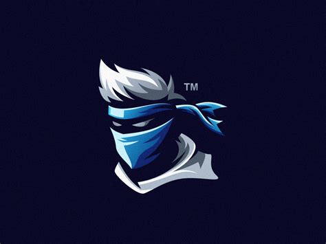 The Logo For Ninja Which Is Designed To Look Like It Has An Eagle On