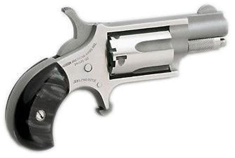 North American Arms Mini Revolver 22 Magnum 118 Barrel Black Pearl