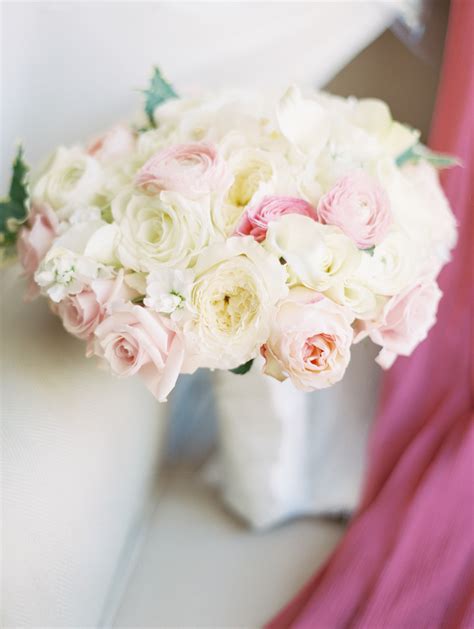 Ivory Pink Bouquet Elizabeth Anne Designs The Wedding Blog