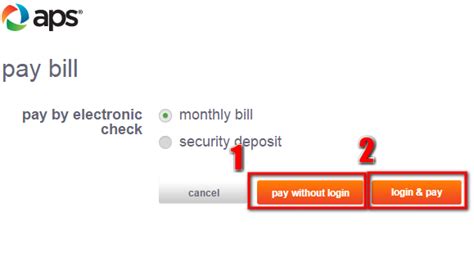 Stick with one card for paying bills. APS Bill Pay - MyCheckWeb.Com