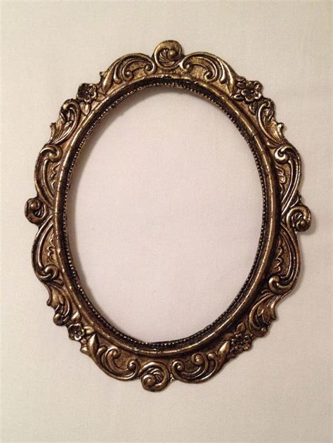 Plated Antique Brass Oval Frames By Itsjustyouandme On Etsy 1595