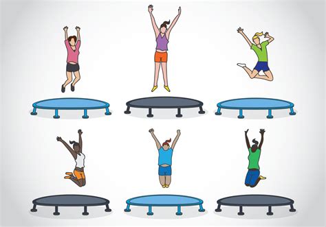 Trampoline Vector Download Free Vector Art Stock Graphics And Images