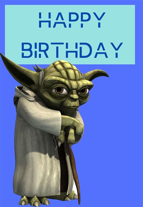 The Best Star Wars Printable Birthday Cards Free — Printbirthdaycards