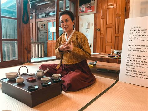 Traditional Korean Tea Ceremony Experience With Trazy