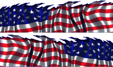 12 x 60 black carbon fiber vinyl film wrap 3d bubble free air release 1ftx5ft. American Flag Wave Car & Truck Half Wrap | American flag ...