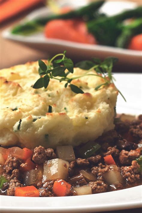 delicious south african food vegan cottage pie with quorn