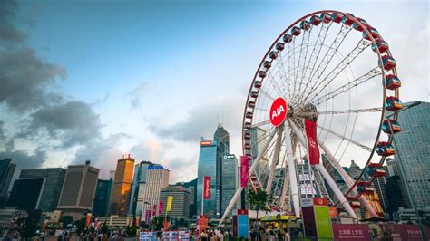 Attractions Hong Kong Observation Wheel And Aia Vitality Park