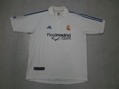 Real madrid 2019 2020 maglia trasferta jersey away kroos 8 taglia l size l. Original Real Madrid Home Jersey 2001 - 2002 (Sold ...