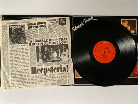 Uriah Heep Live 1973 Vinyl Doppelalbum Mit Original Fotoseiten Etsyde