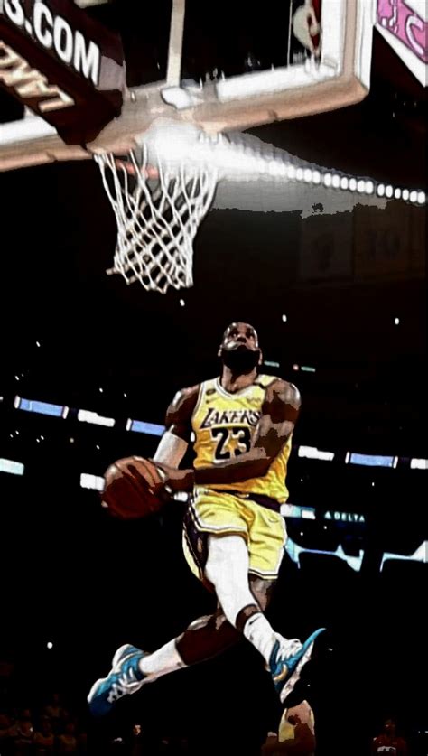 Kobe Bryant Dunking On Lebron James