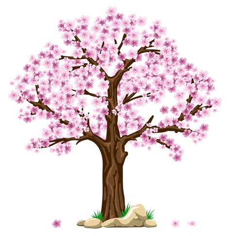 Cherry Blossom Tree Png Transparent Tree Flower Pink Tree Photoshop