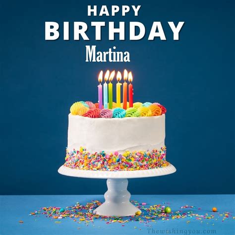 100 Hd Happy Birthday Martina Cake Images And Shayari
