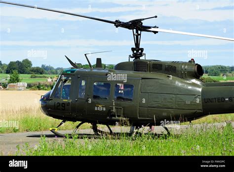Bell Uh 1 Iroquois Nicknamed Huey During The Vietnam War On The