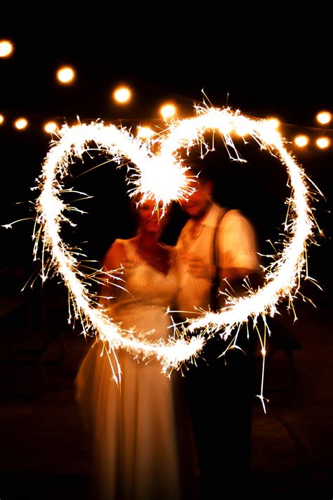 Heart Sparklers At Weddings Pros And Cons Of Choosing This Shape