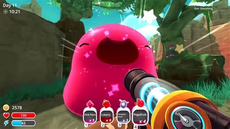 slime rancher part 2 gameplay - feeding the giant pink gordo and lots 