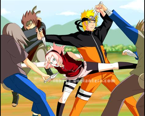 Narutosakurafight By Innera On Deviantart