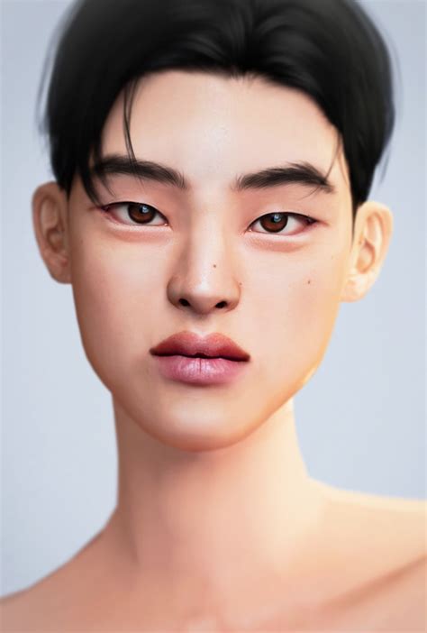 Мужской азиатский скинтон Namoo Skin Male Asian Skin №1 By