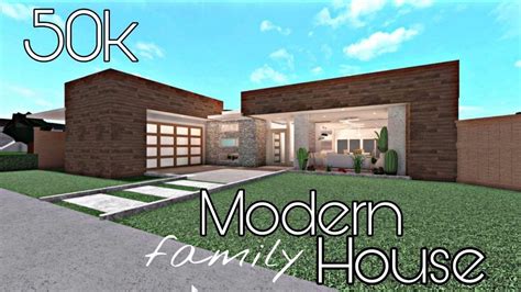 49 Modern House Bloxburg 50K